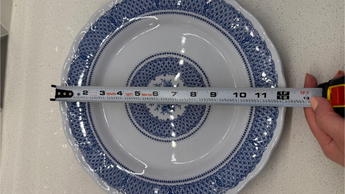 Nikko Kingstone Blue & White Plates (Set of 2) - photo 4