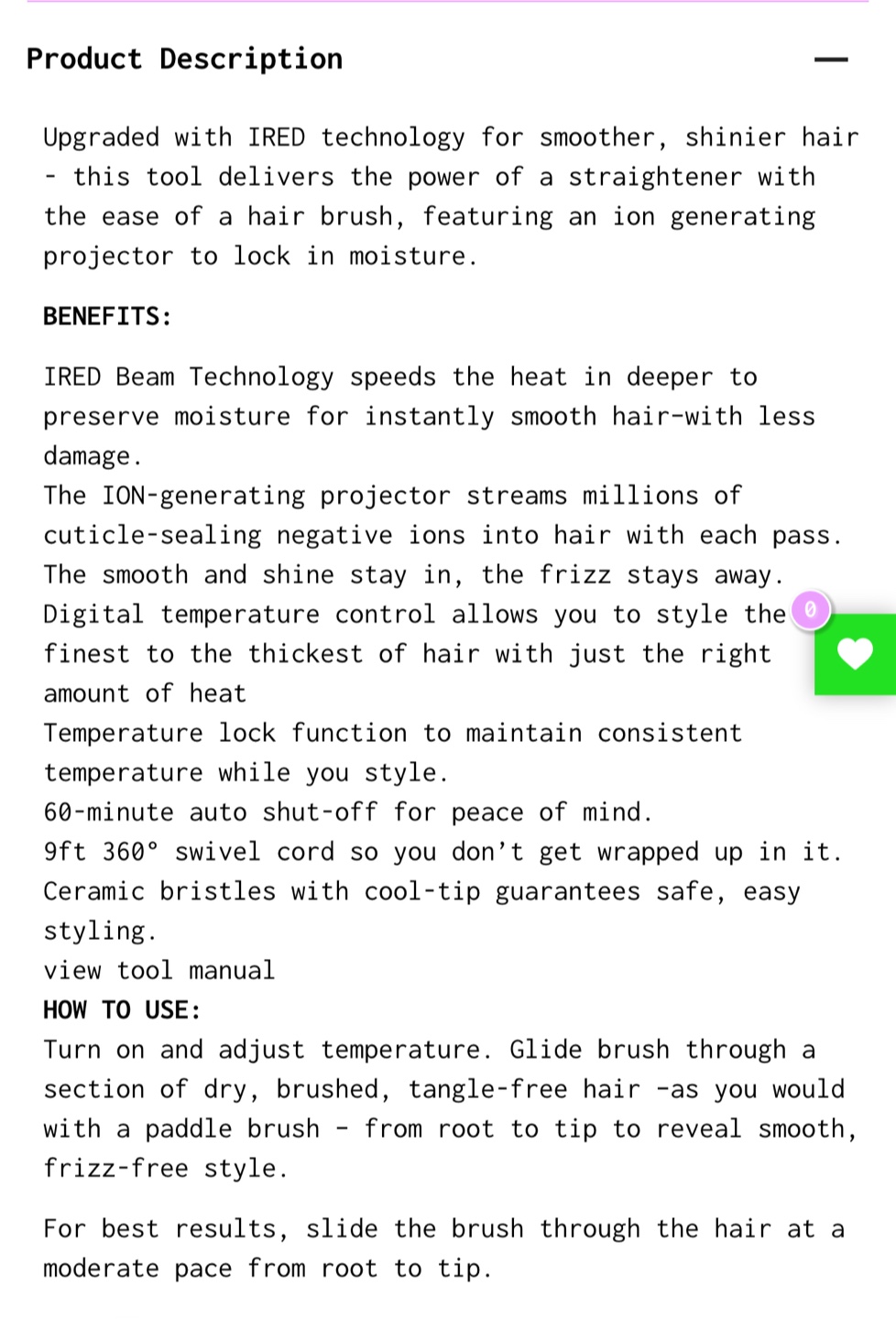 Amika hair straightener polishing perfection - photo 5