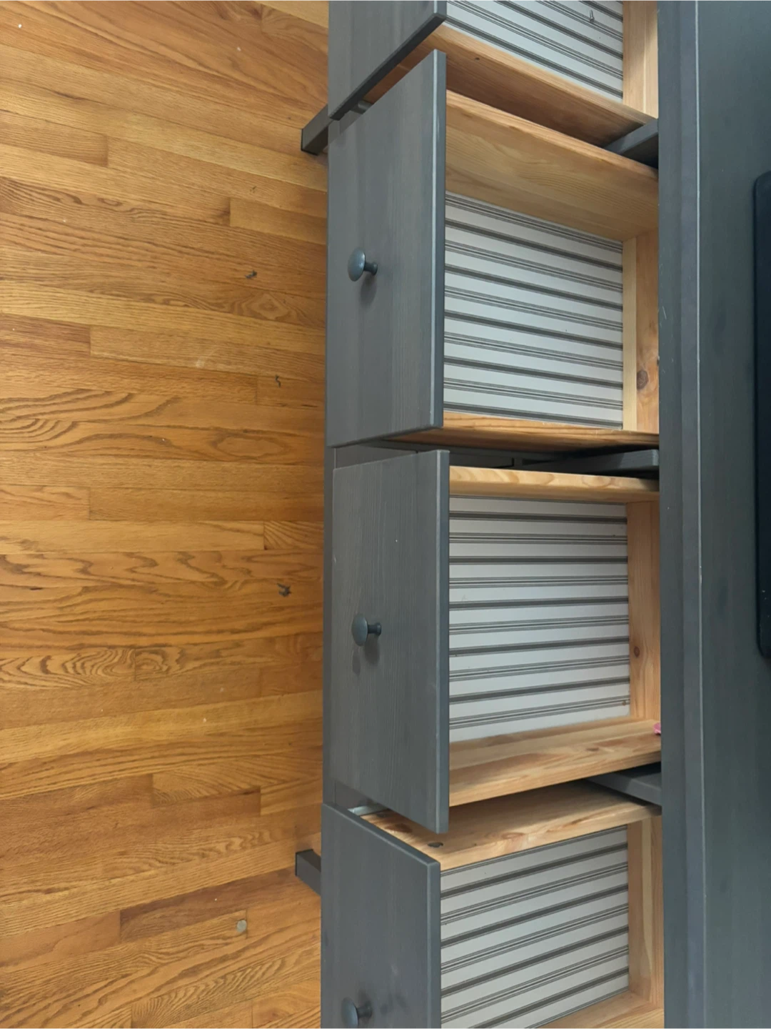 IKEA Hemnes Gray-Black 8-Drawer Dresser - photo 4