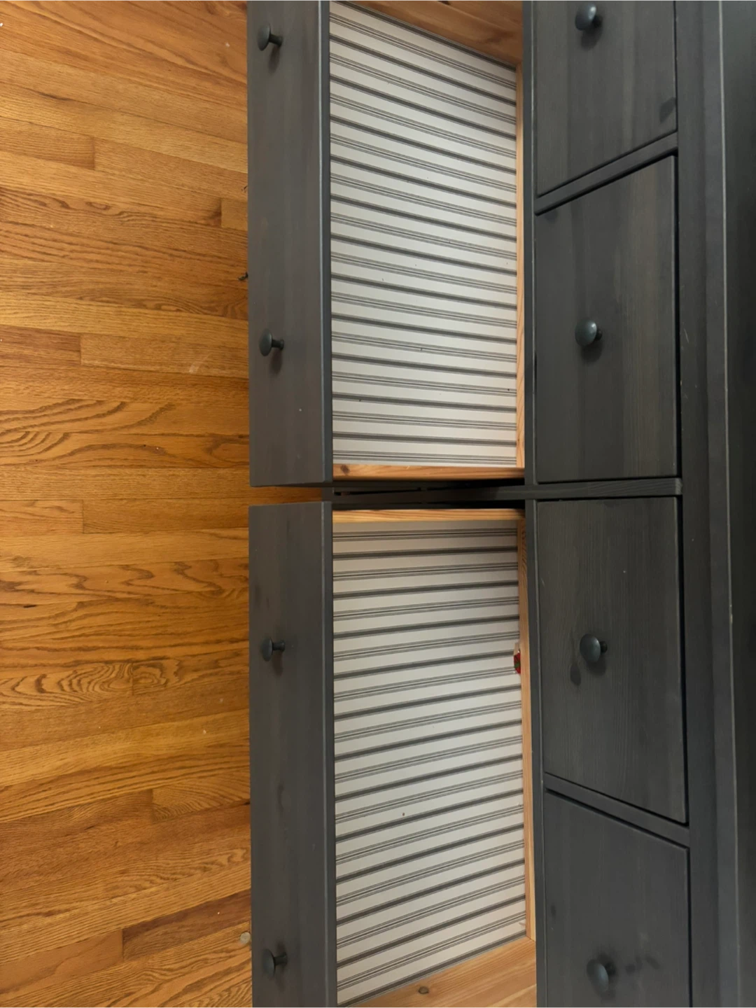 IKEA Hemnes Gray-Black 8-Drawer Dresser - photo 3