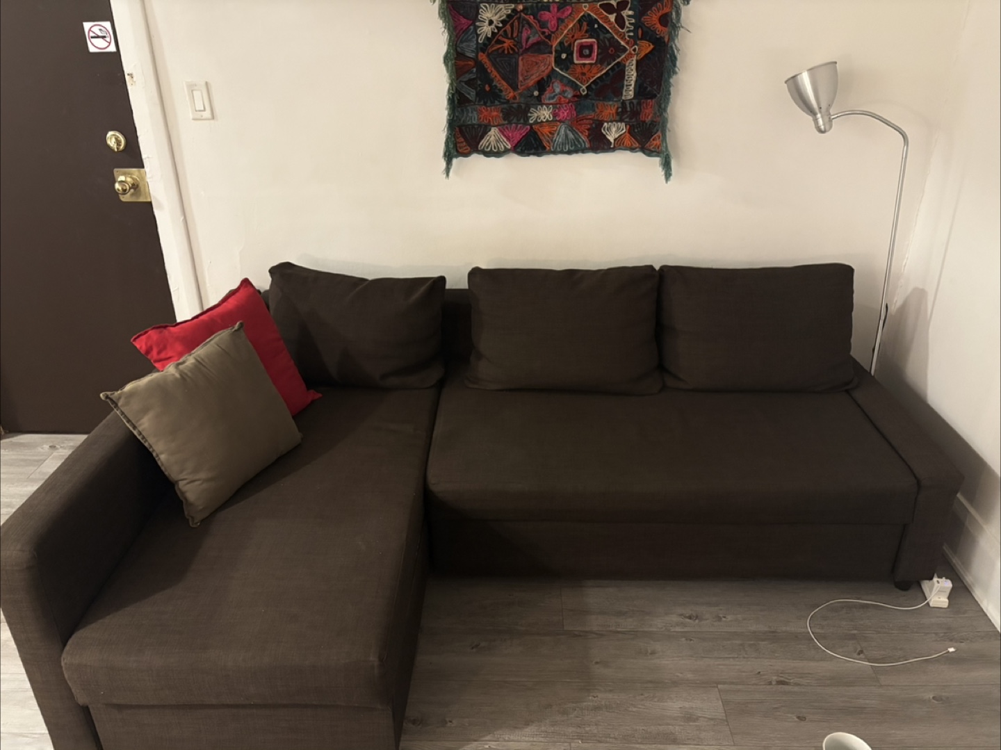 IKEA Kivik Sectional Sofa Bed - Brown