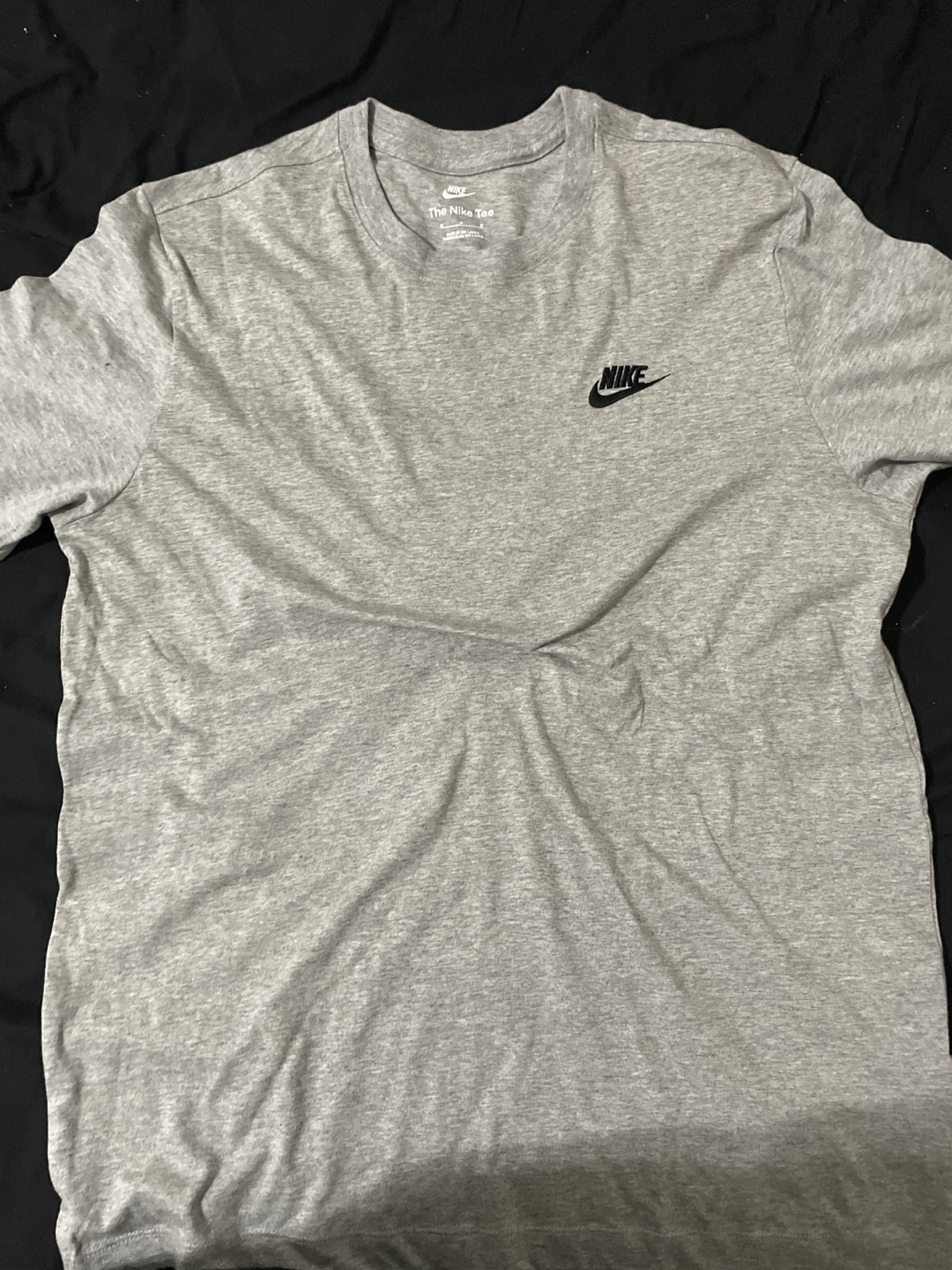Nike The Nike Tee - Gray, Size M - photo 3