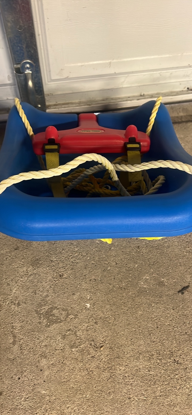 Little Tikes Blue and Red Swing - photo 4