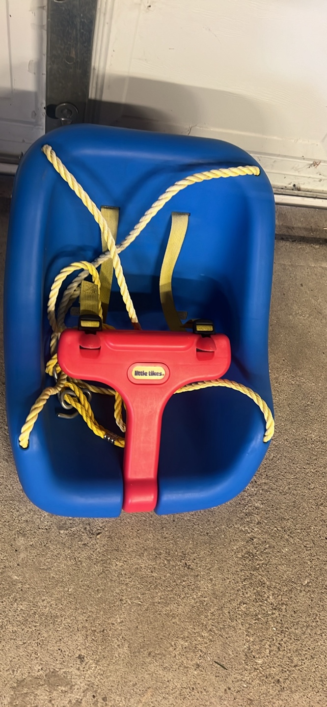 Little Tikes Blue and Red Swing - photo 2