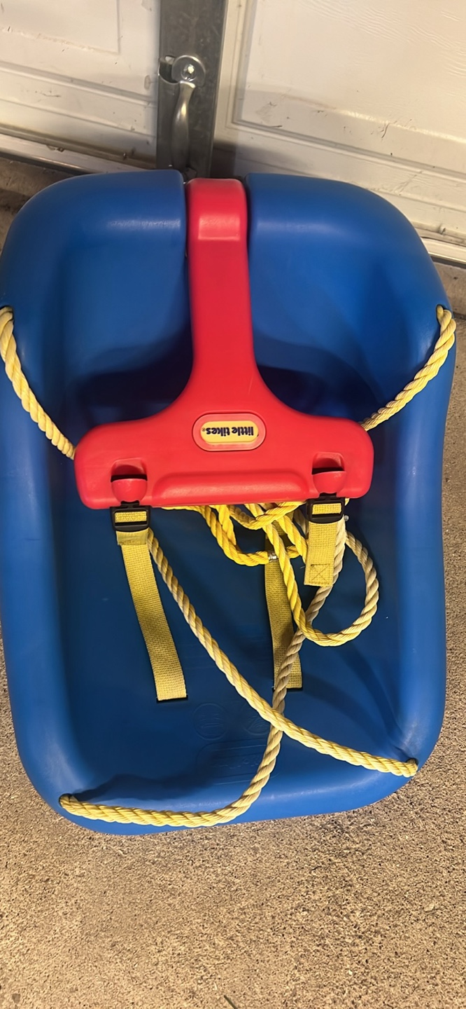 Little Tikes Blue and Red Swing - photo 3