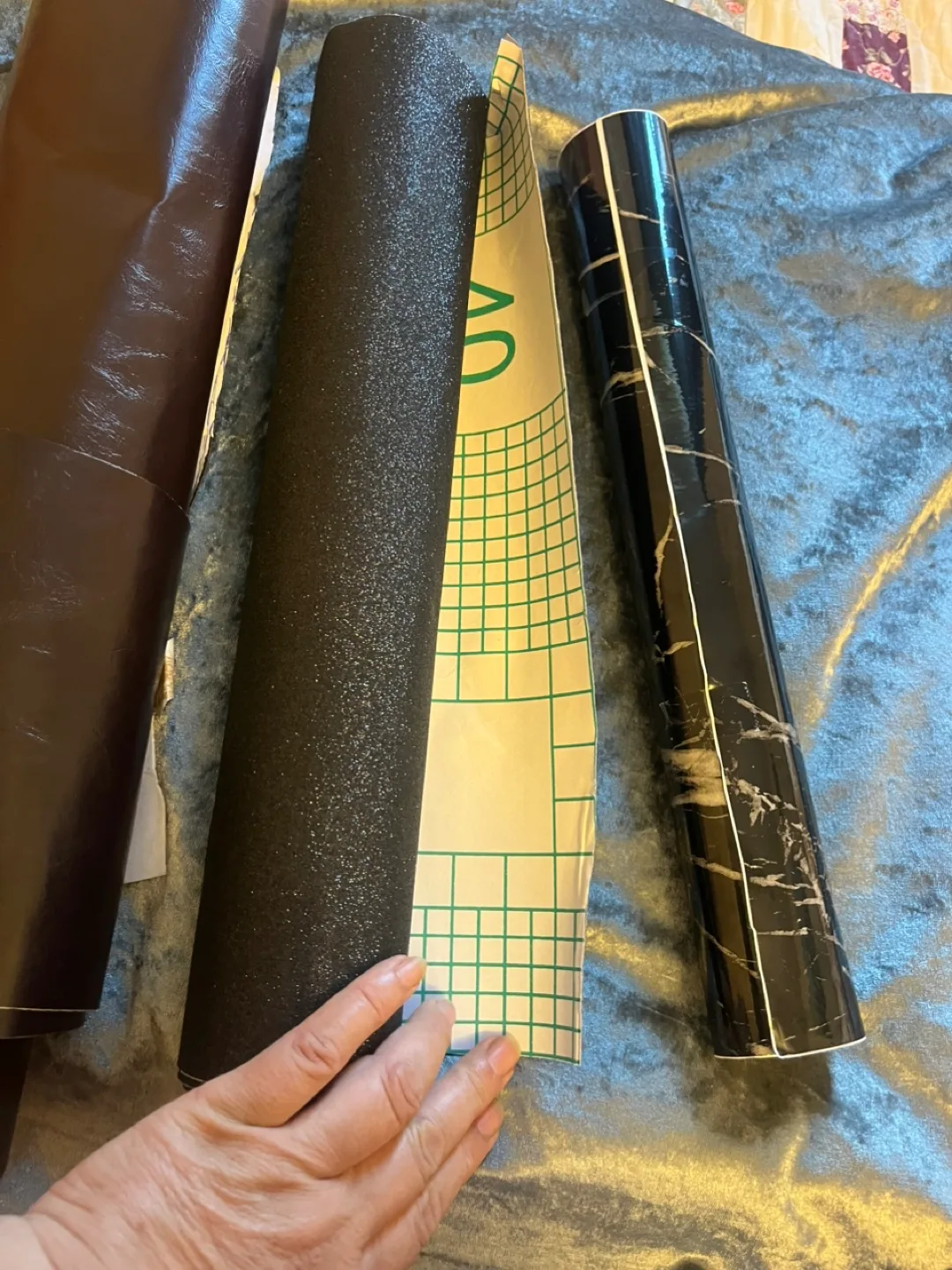 Contact Paper Rolls - Brown, Black, Marble image indicator(2)