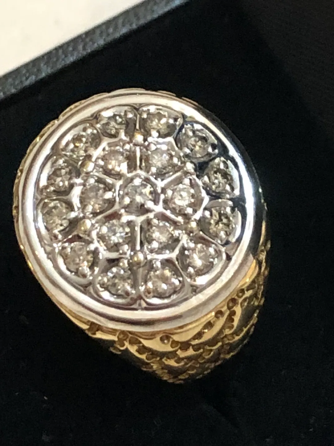 Sokid 10k Gold 2Ct Diamond Ring image indicator(4)