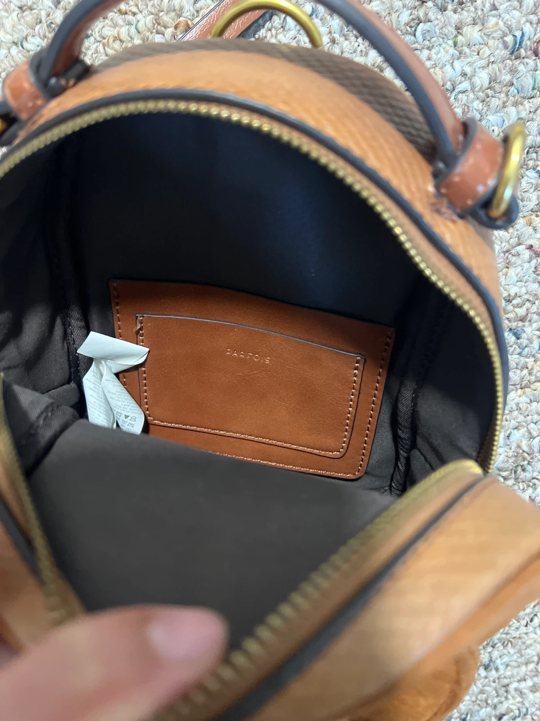 Parfois Brown Mini Backpack - photo 5