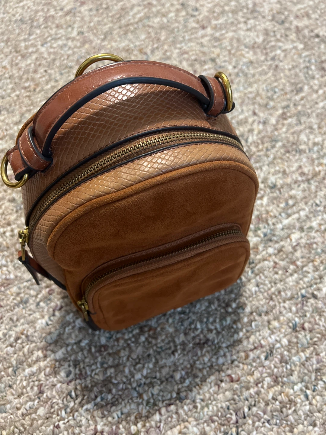 Parfois Brown Mini Backpack - photo 3