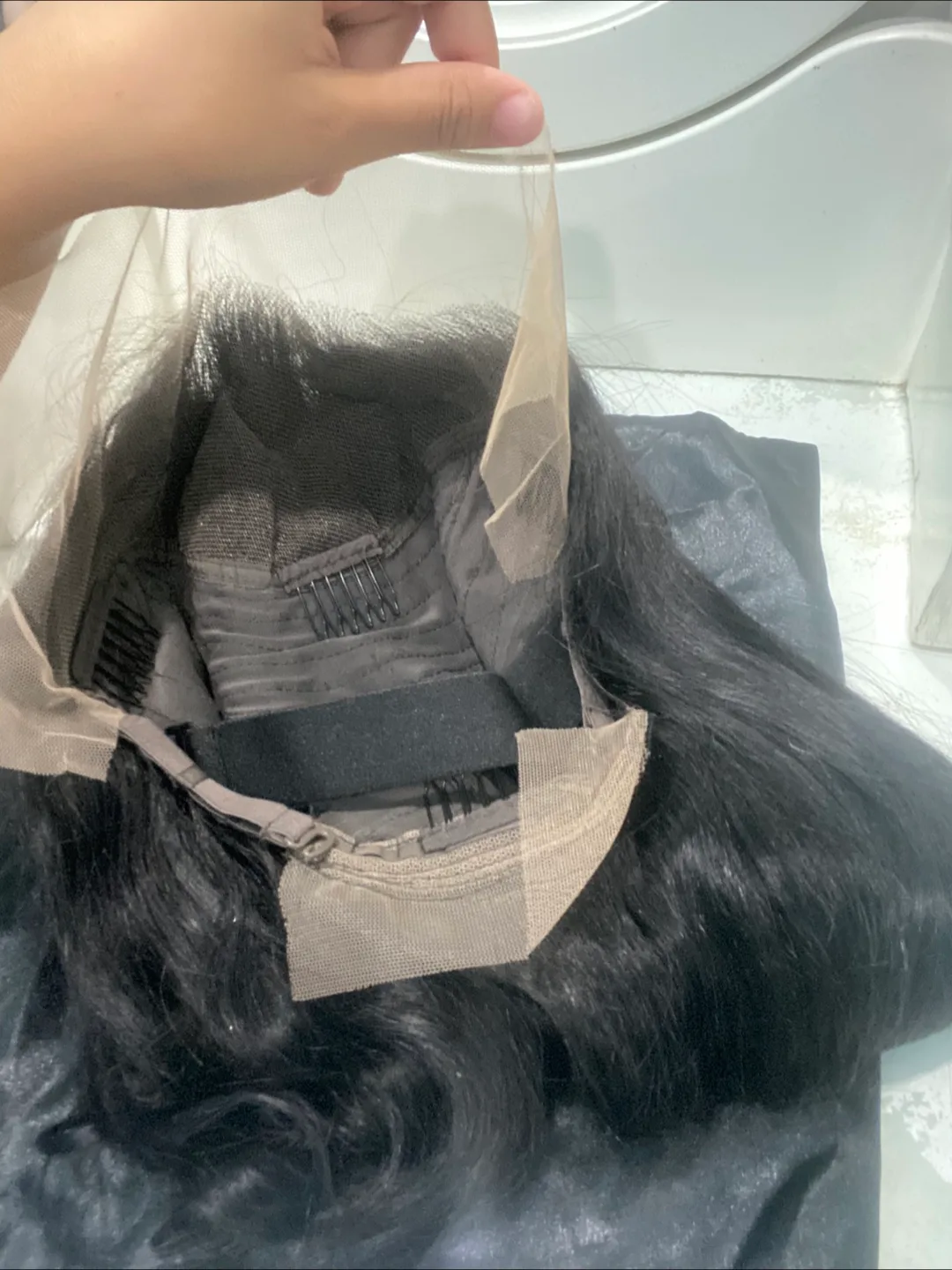 13X6 Frontal 100% Human Hair 26 inch Wig image indicator(2)