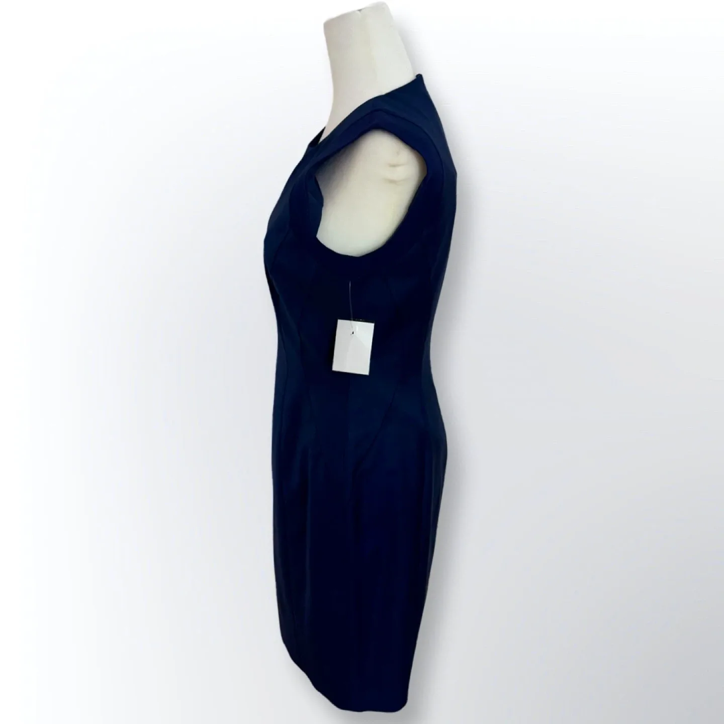 New With Tags! Hugo Boss AG Navy Dagita Dress | Size 4 image indicator(5)