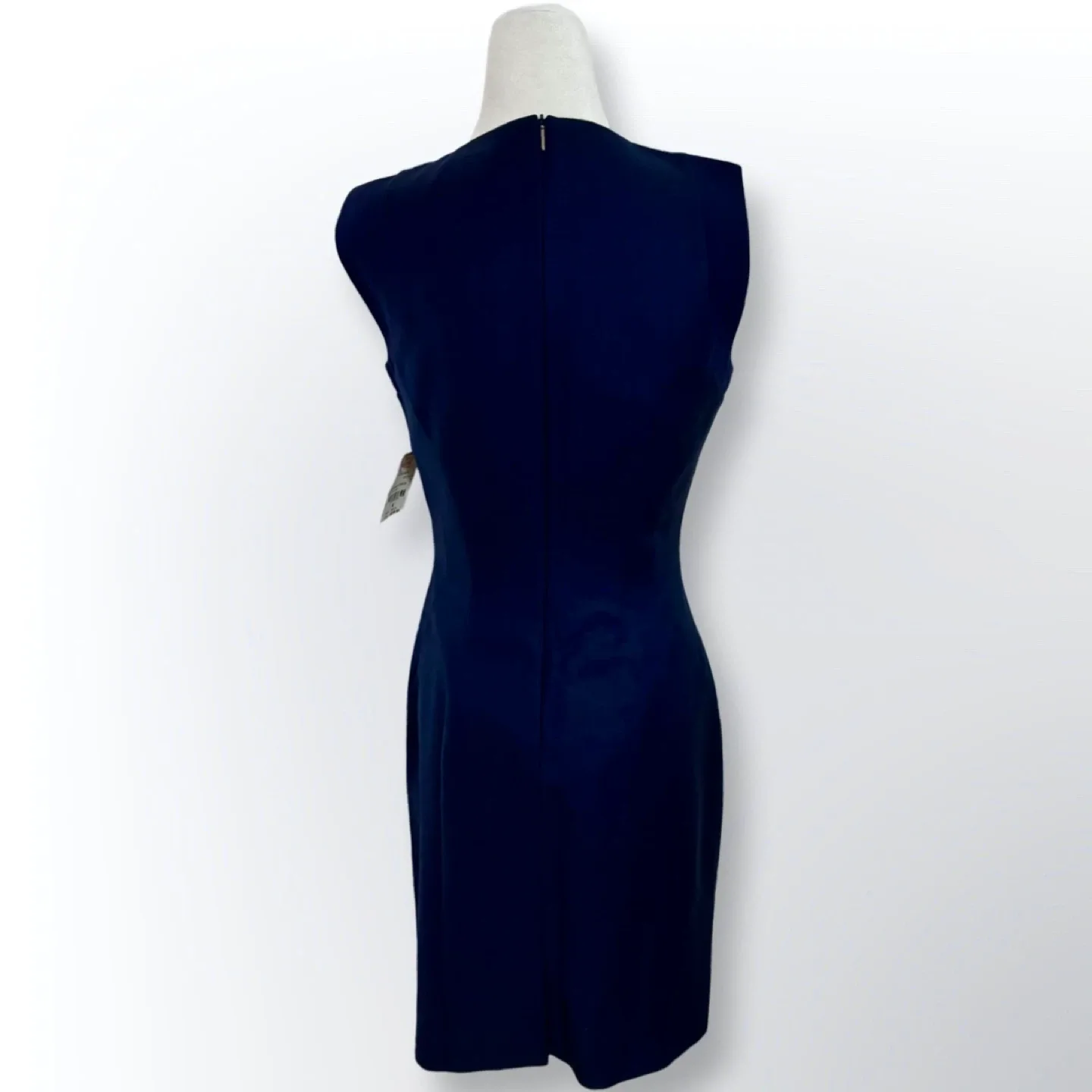 New With Tags! Hugo Boss AG Navy Dagita Dress | Size 4 image indicator(4)