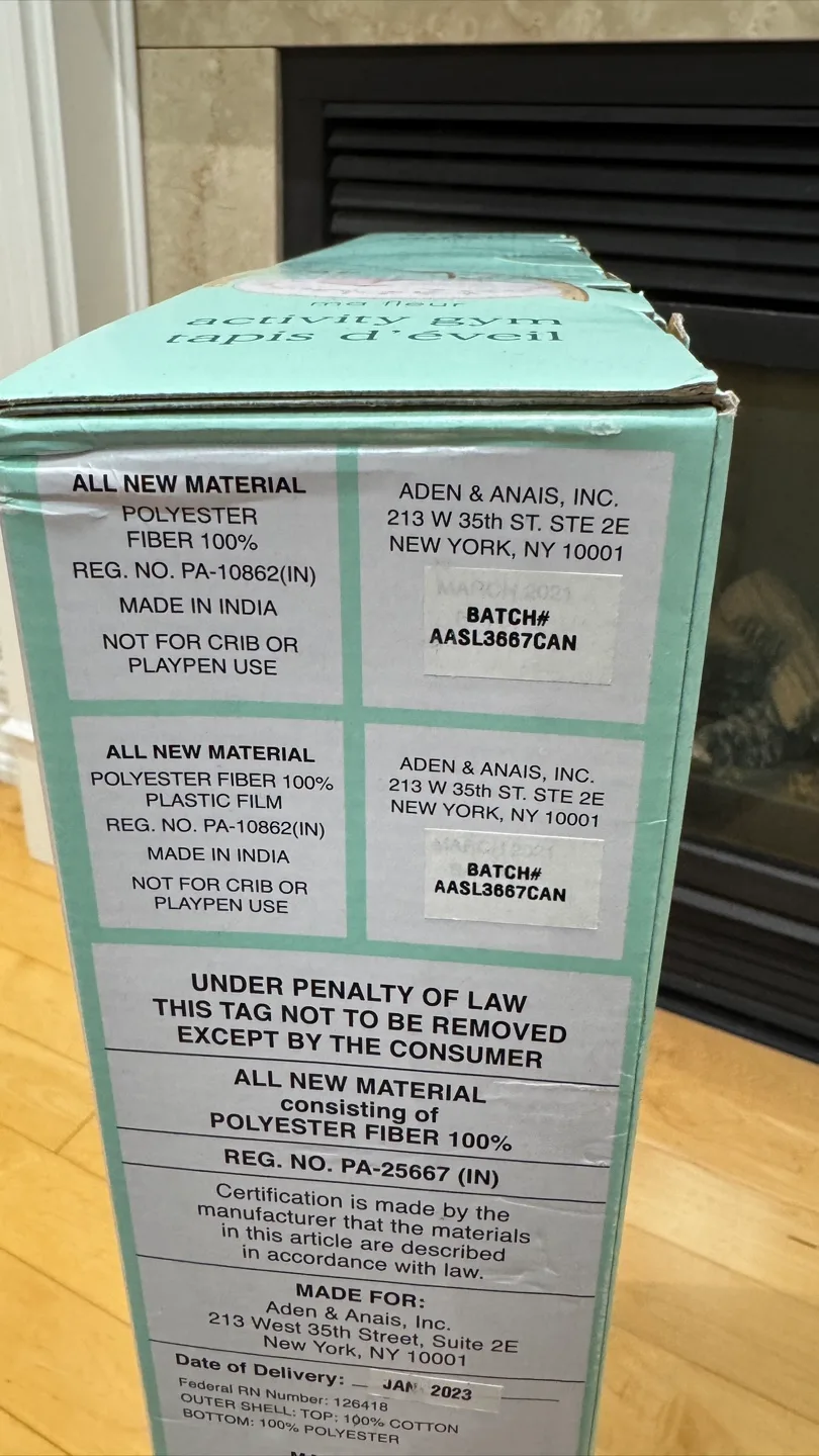 Brand new Aden + Anais Activity Gym image indicator(4)