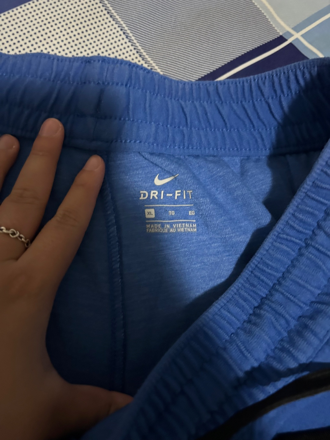 Nike Dri-FIT Blue Joggers - Size XL - photo 3