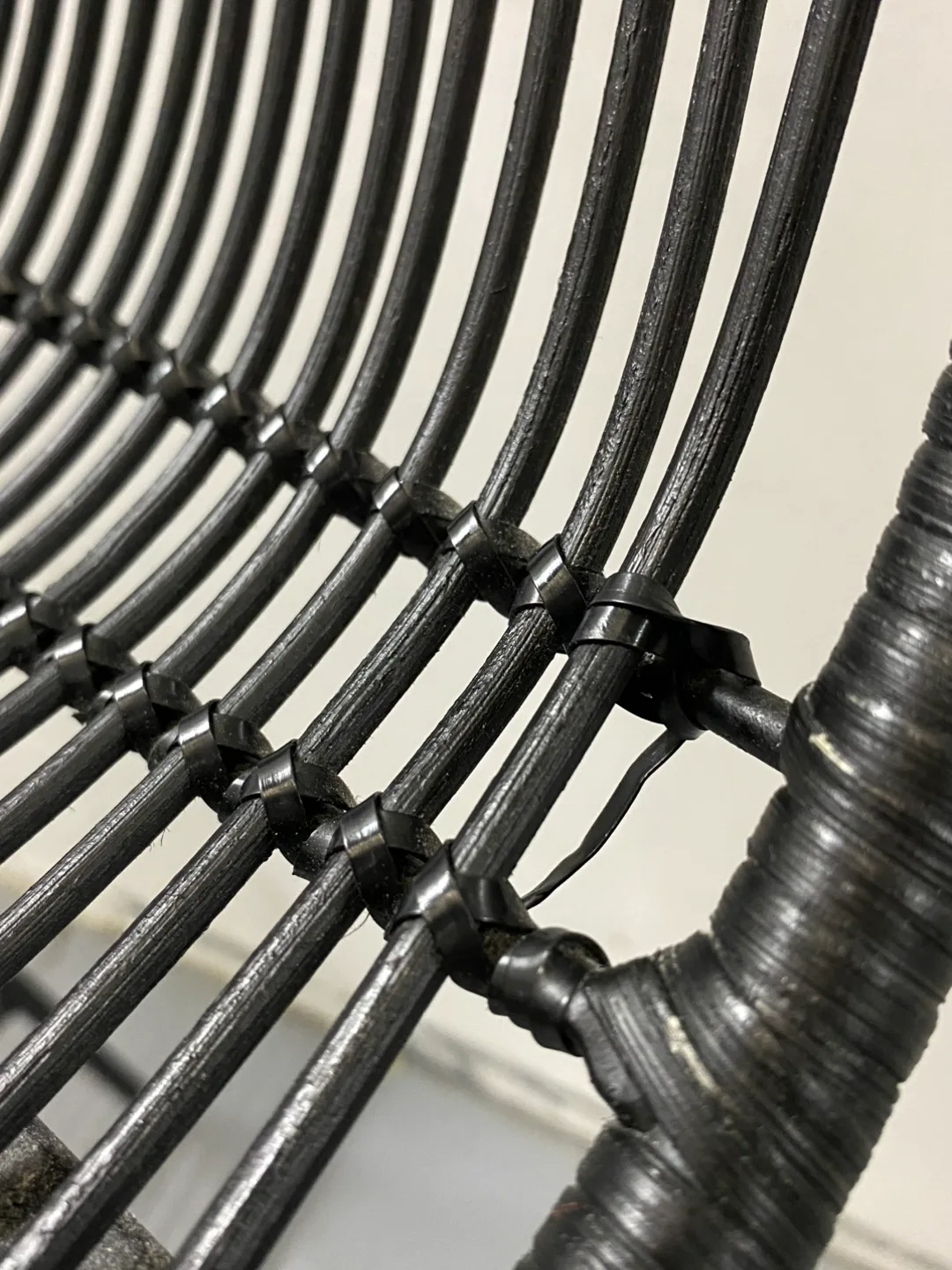 Metal and Rattan Counter stools image indicator(3)