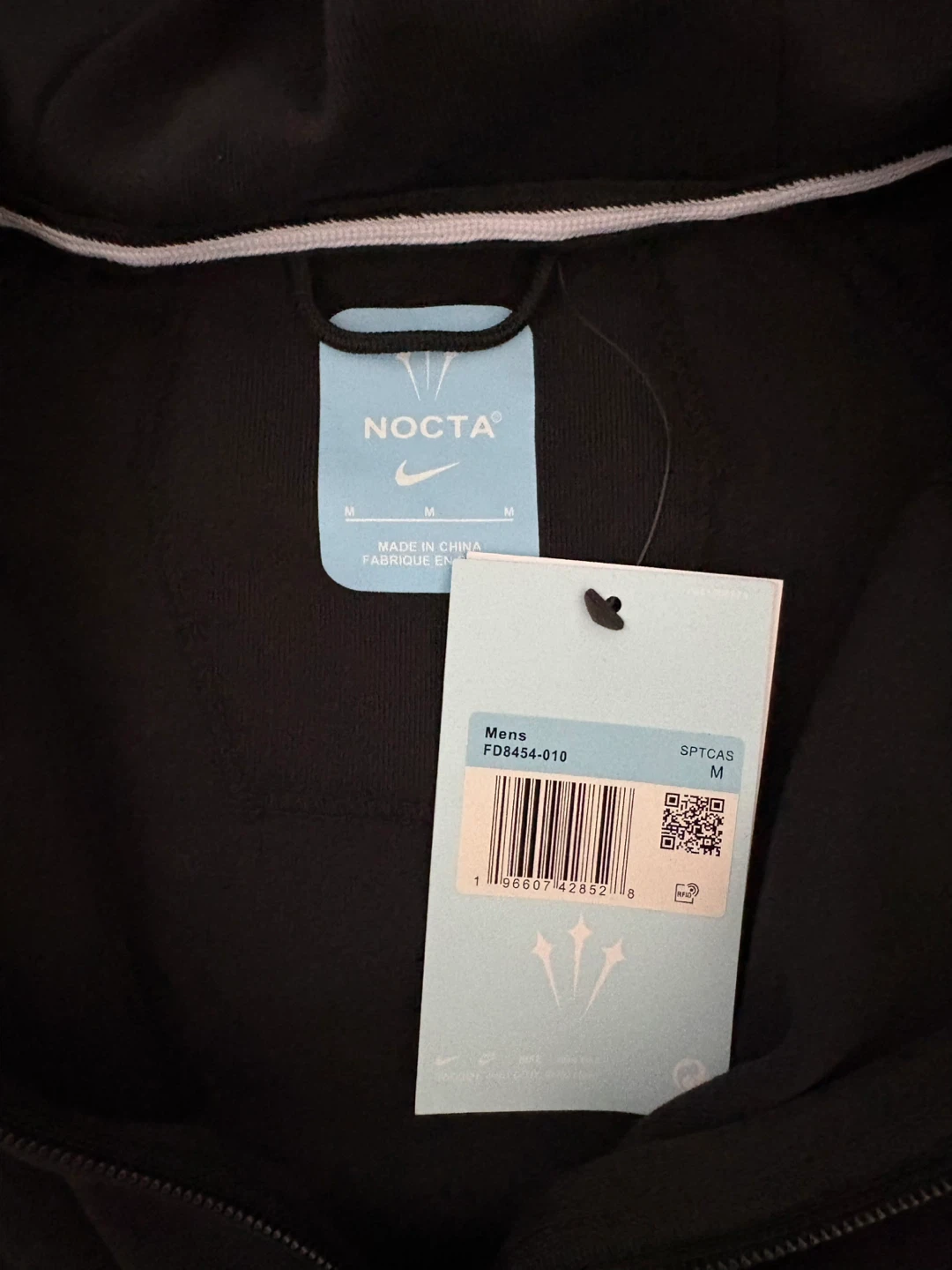 Nike x Drake NOCTA Hoodie & Pants - Black, Size M - photo 5