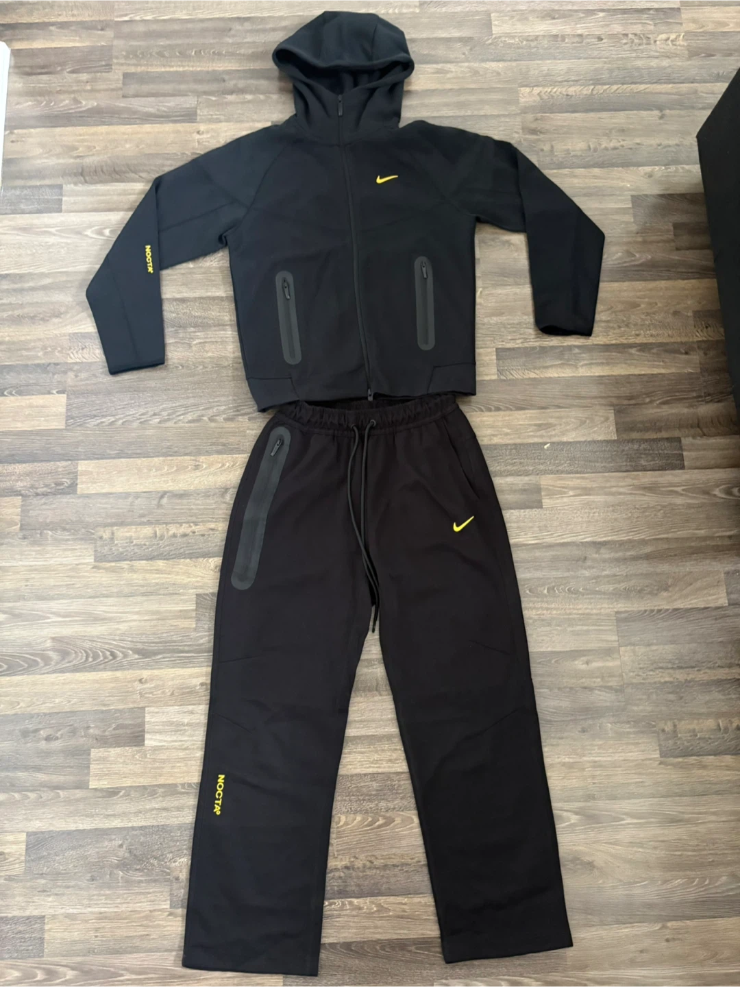 Nike x Drake NOCTA Hoodie & Pants - Black, Size M
