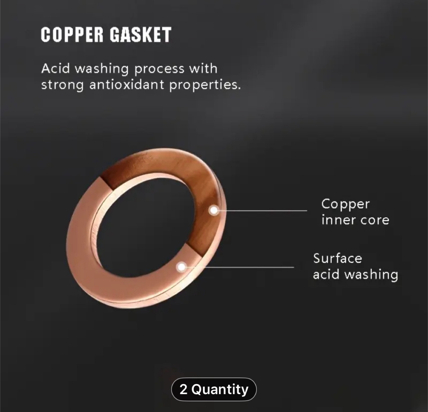 100pcs Copper Sealing Gasket Master Kit - photo 3