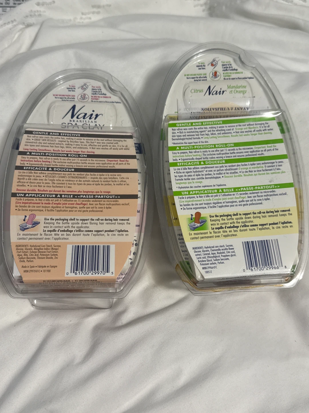 Nair Roll-On Wax - Brazilian Spa Clay & Citrus - photo 2