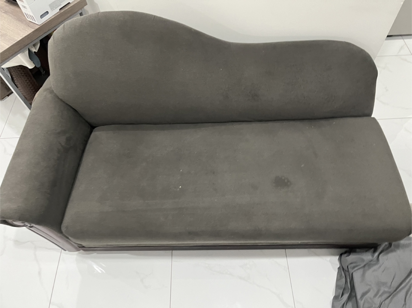 Grey Chaise Lounge - photo 2