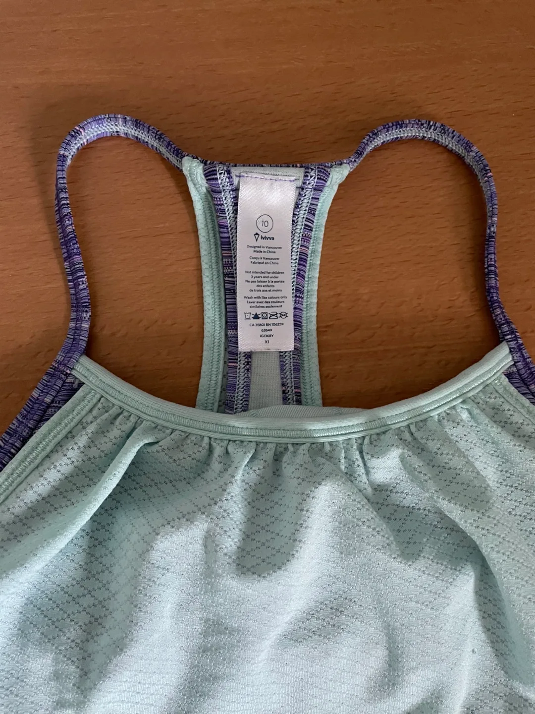 Ivivva Tank Top, Size 10 image indicator(2)