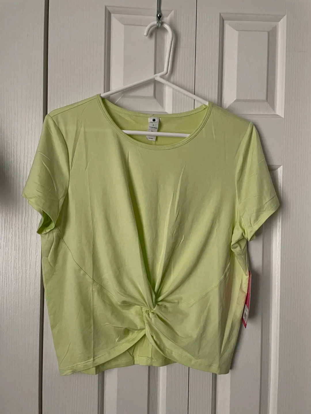 Yoga-licious Top - Size L - Sunny Lime thumbnail