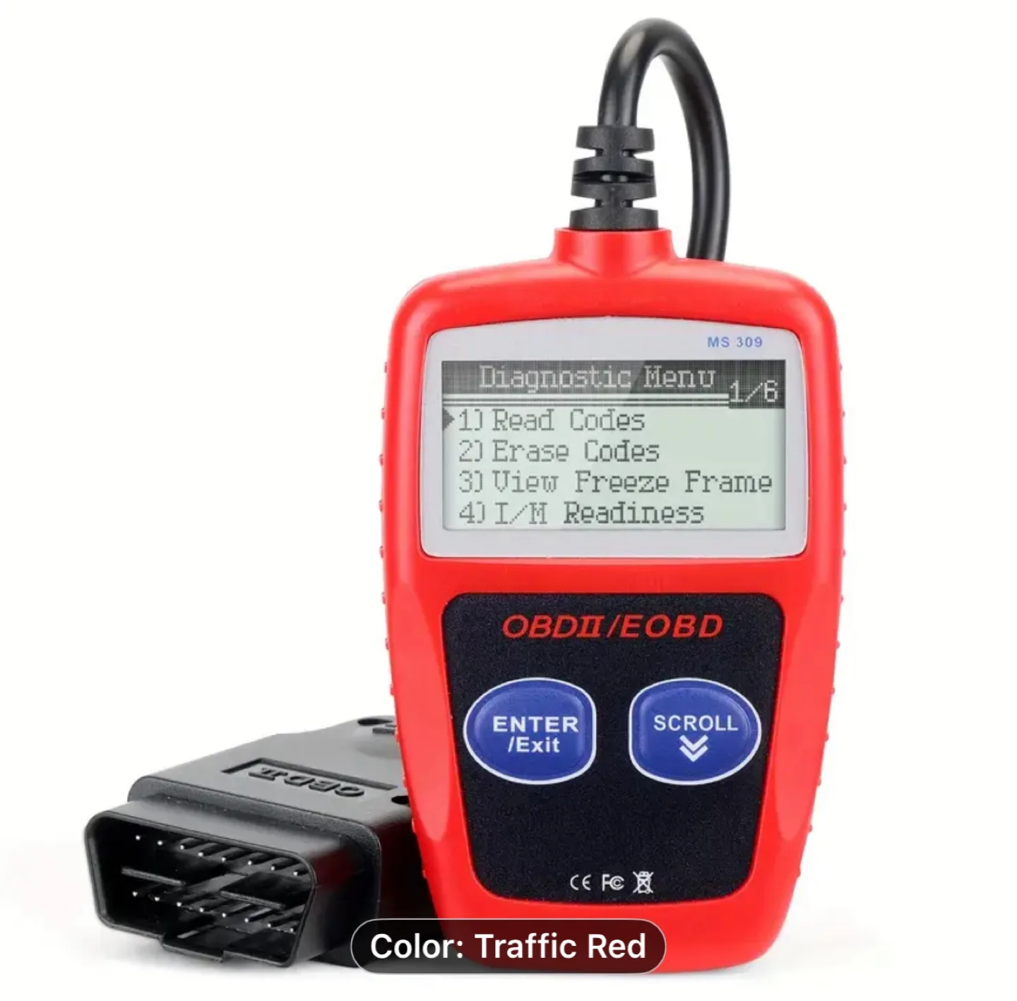 Classic Enhanced OBD2 Scanner for Car Engine Fault Code Reader image indicator(9)