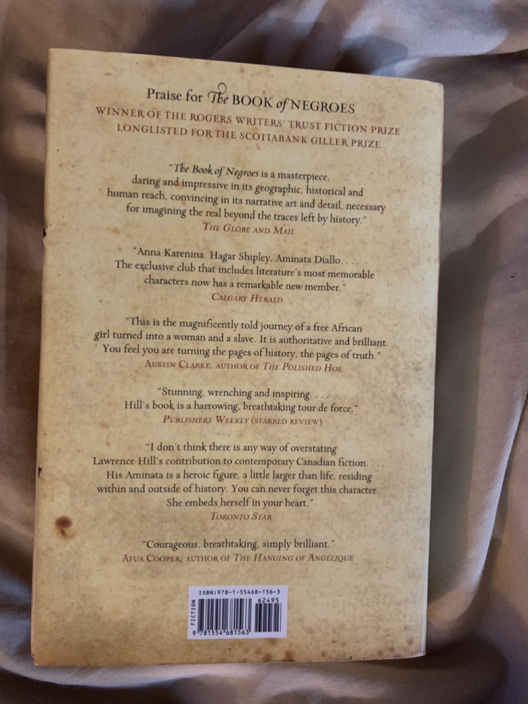 The Book of Negroes by Lawrence Hill - photo 2