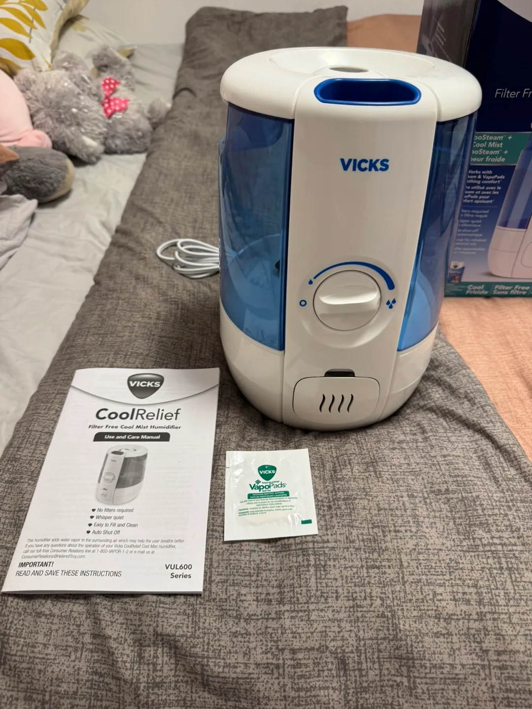 Vicks CoolRelief Filter Free Humidifier image indicator(2)