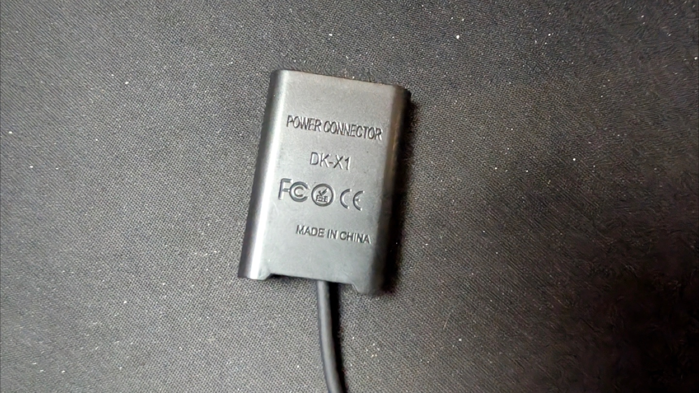 Sony ZV1 DK-X1 Dummy Battery → Quick Sale $25 CAD 🔋