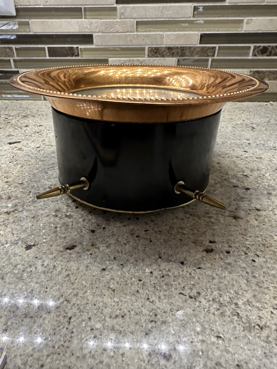 Vintage Kaiser Copper Alarm Clock - West Germany - photo 4