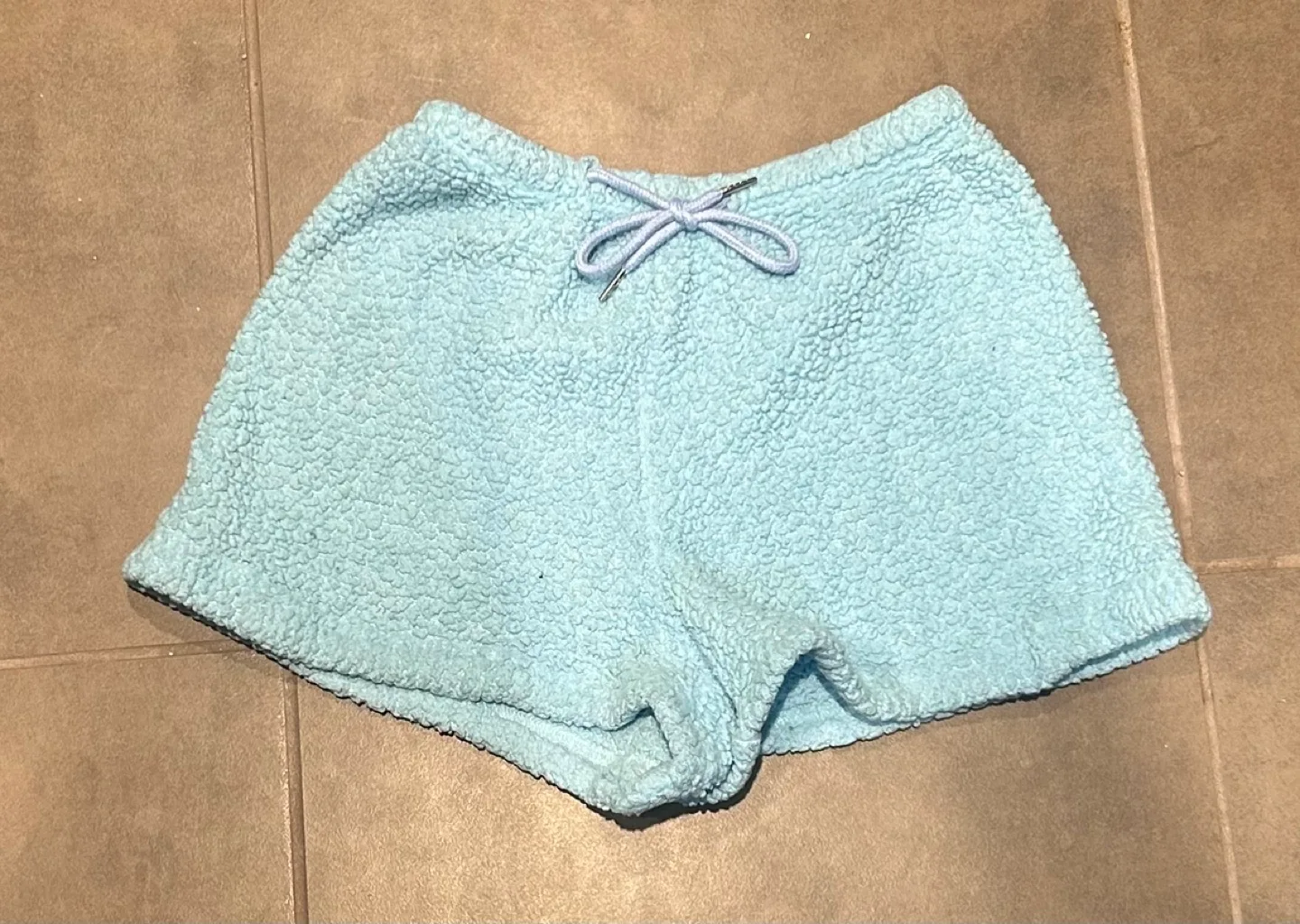 Blue Terry Cloth Shorts thumbnail
