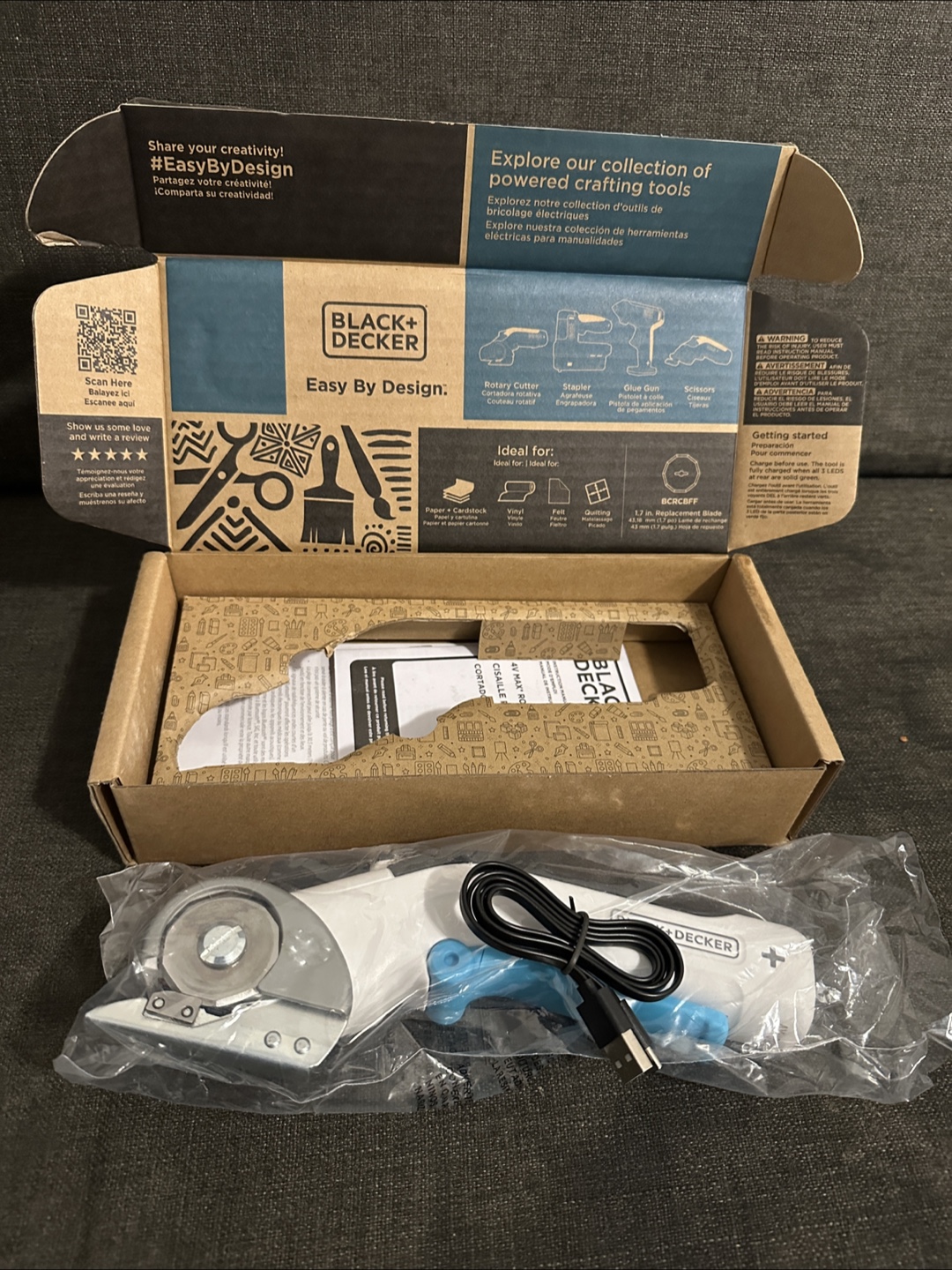 New Black+Decker Rotary Cutter