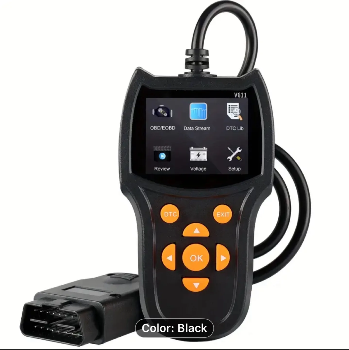 OBD II CAN Diagnostic Tool - Advanced Car Scanner image indicator(9)