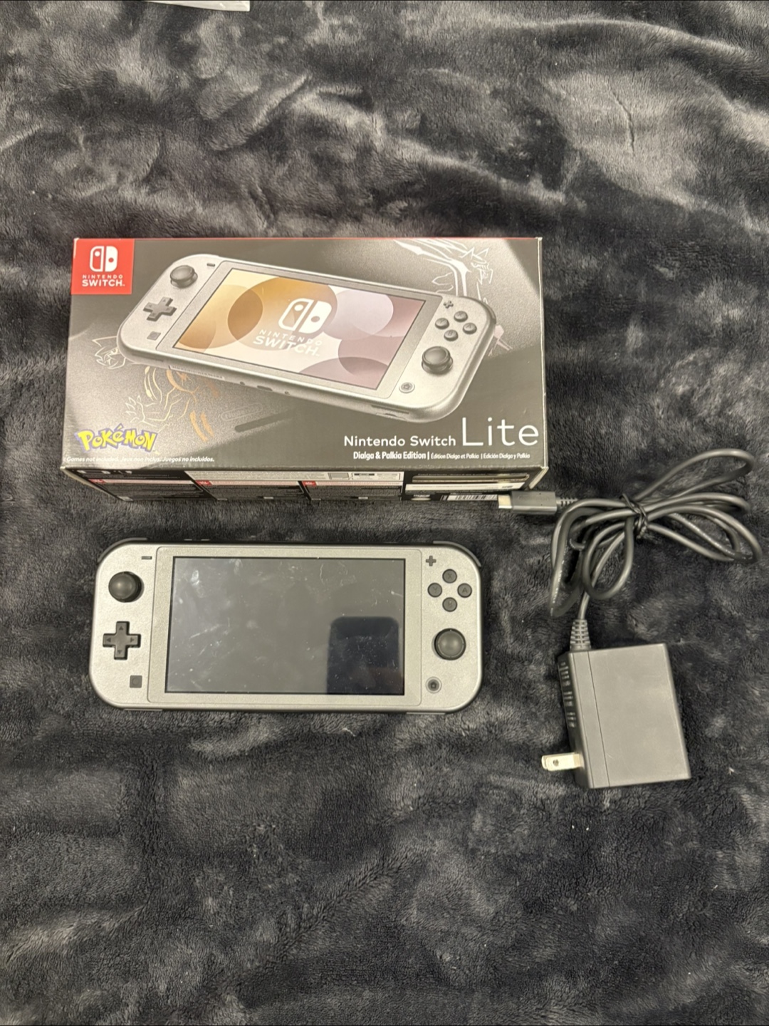 Nintendo Switch Lite Dialga & Palkia Edition + Pokemon Sword