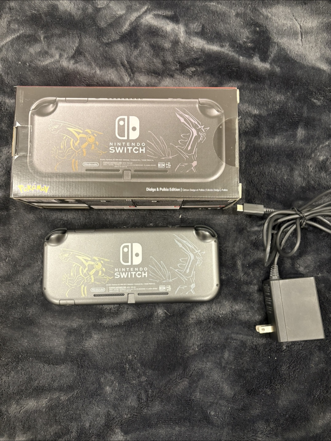 Nintendo Switch Lite Dialga & Palkia Edition + Pokemon Sword - photo 2