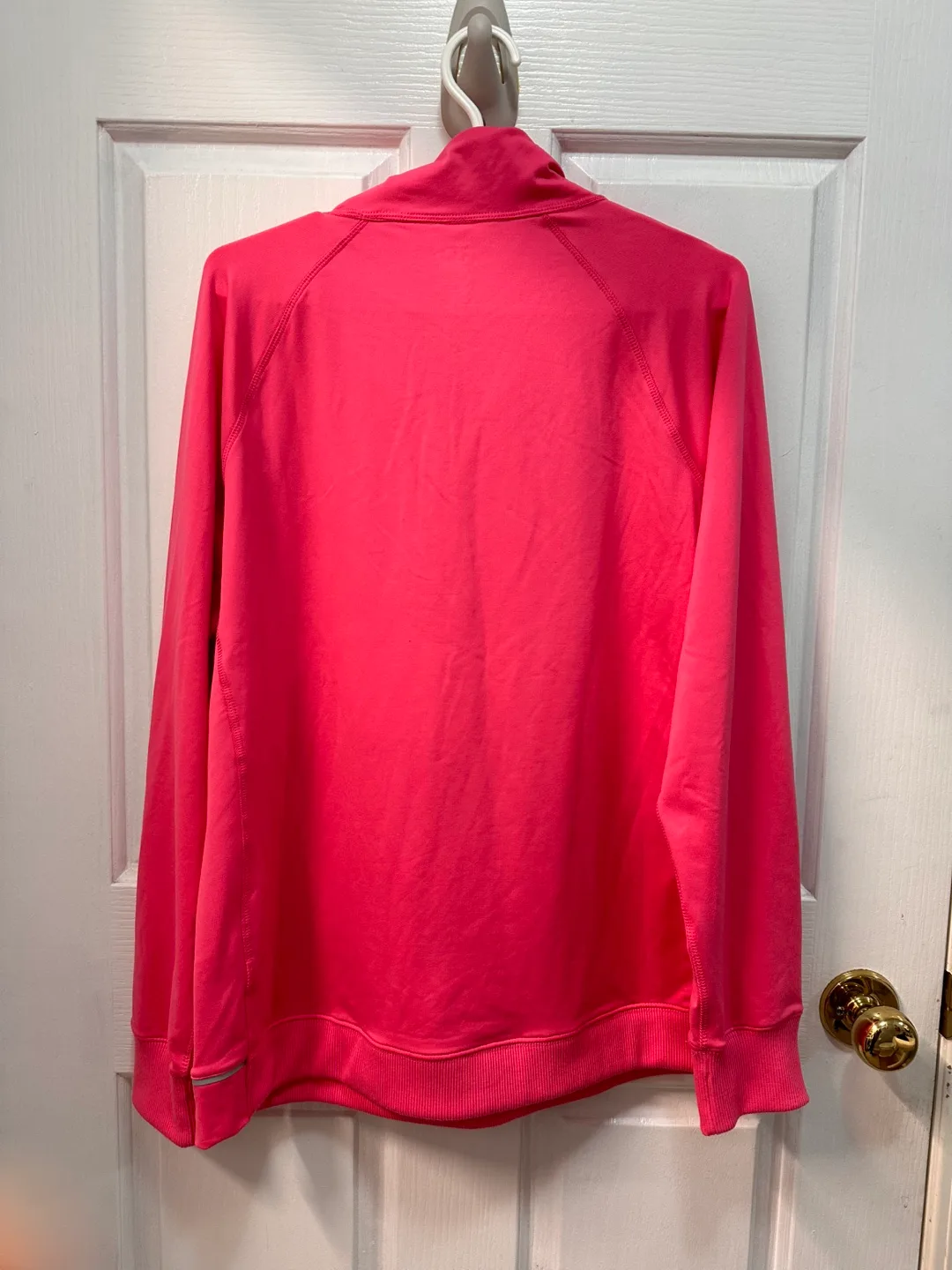 IZOD Pink 1/4 Zip Pullover - Size L image indicator(3)