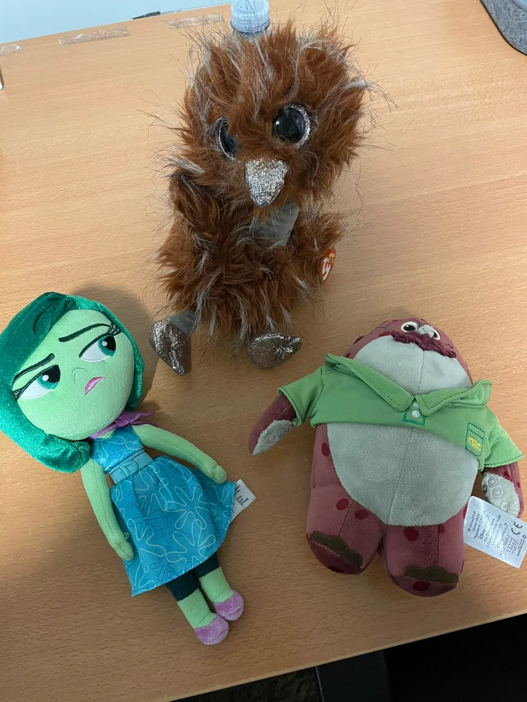 Disney Inside Out Disgust & Orson Beanie Boo Plush thumbnail