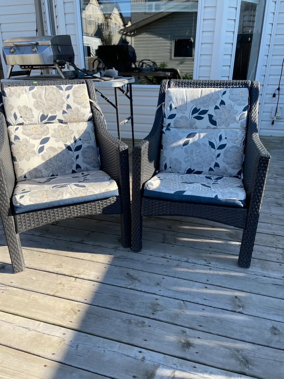 Outdoor Wicker Patio Chairs (Set of 2) image indicator(3)