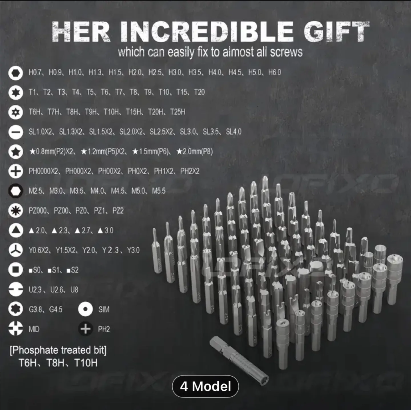 115in 1 pink Screwdriver Kit with Case image indicator(2)