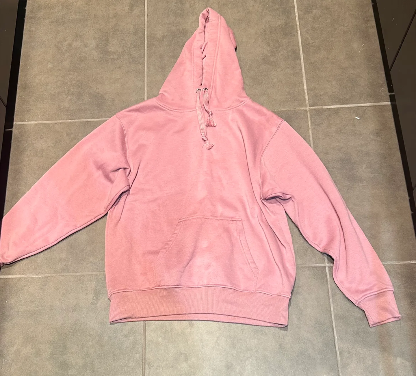 Forever 21 Pink Hoodie - Size M thumbnail