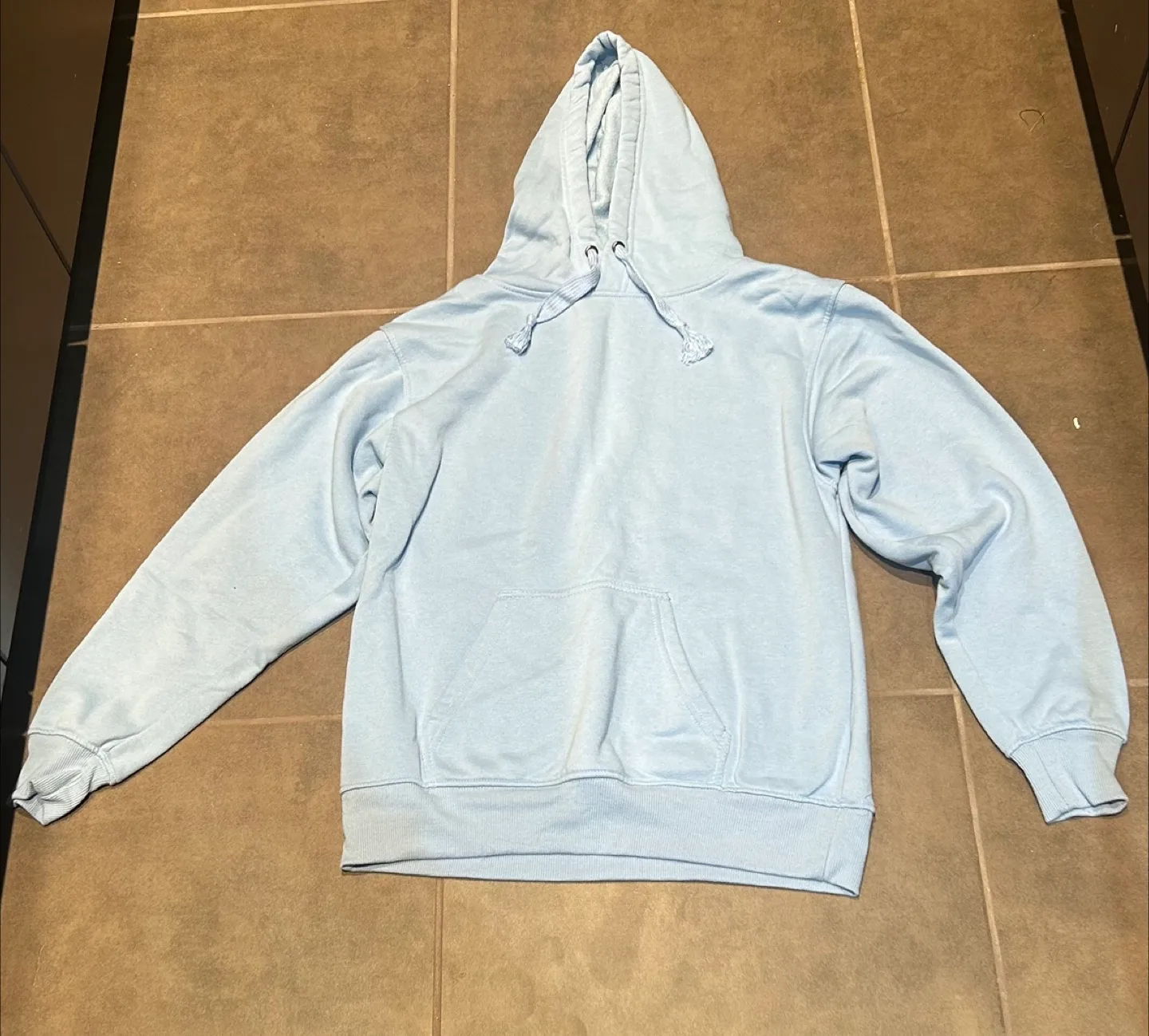 Forever 21 Blue Hoodie - Size M thumbnail