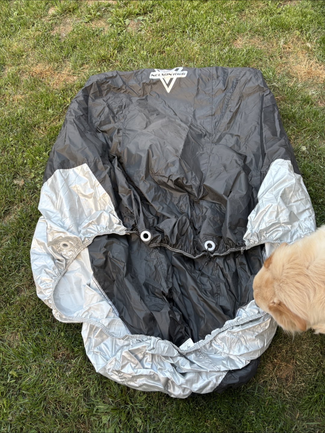Nelson Rigg Motorcycle Cover - Black & Silver - photo 2