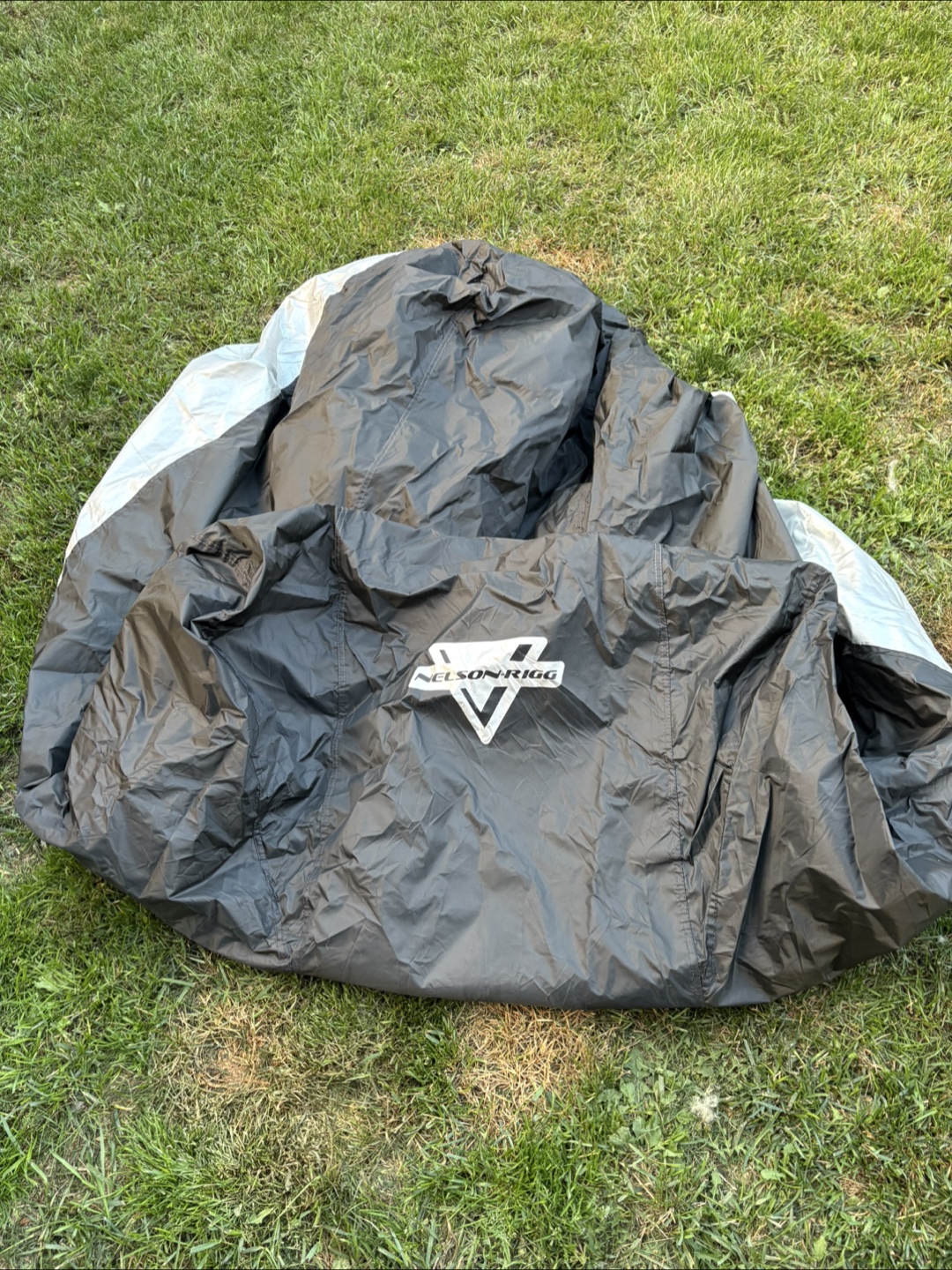 Nelson Rigg Motorcycle Cover - Black & Silver
