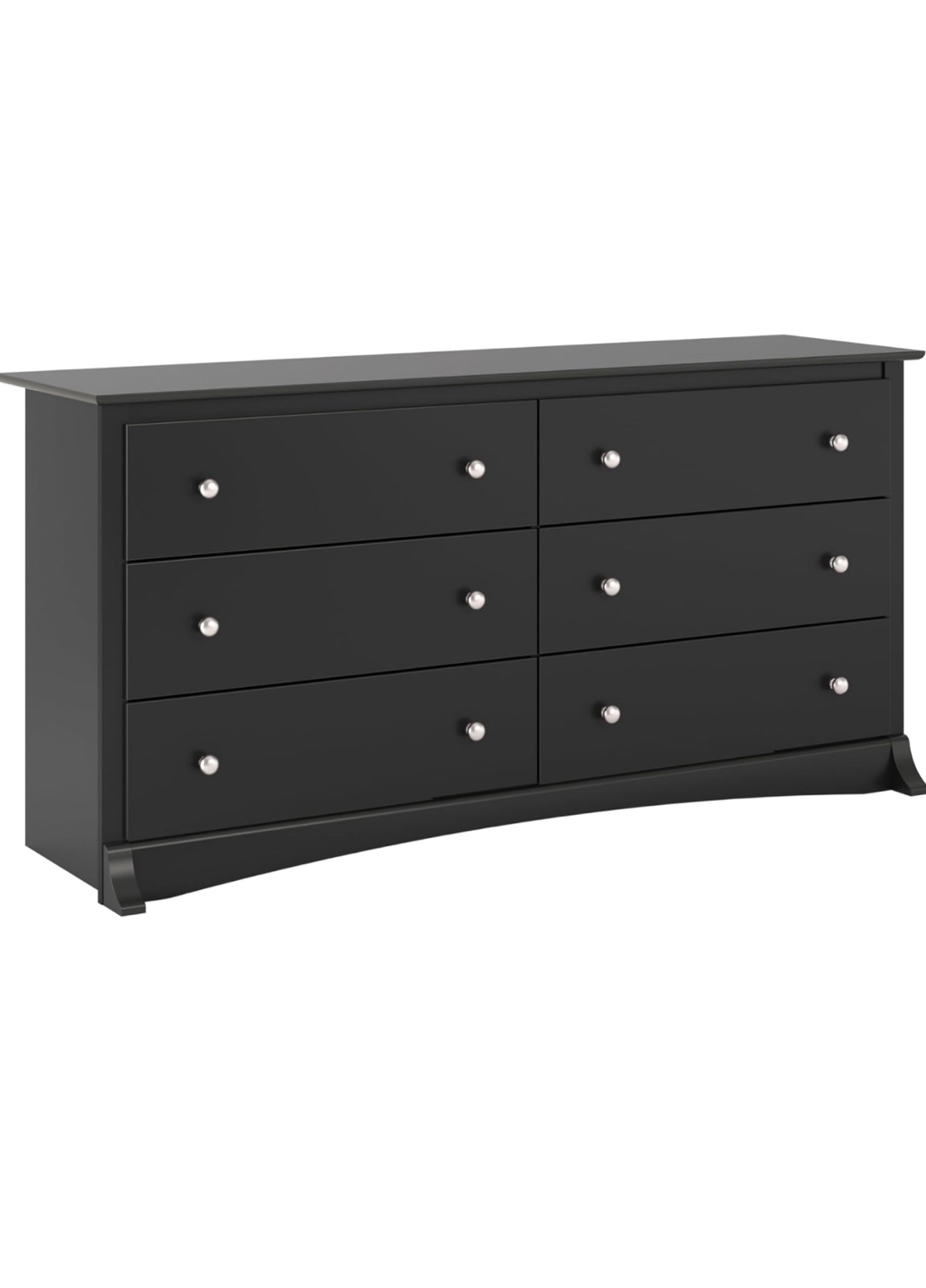 Prepac Sonoma Black Double Drawer Dresser - photo 2