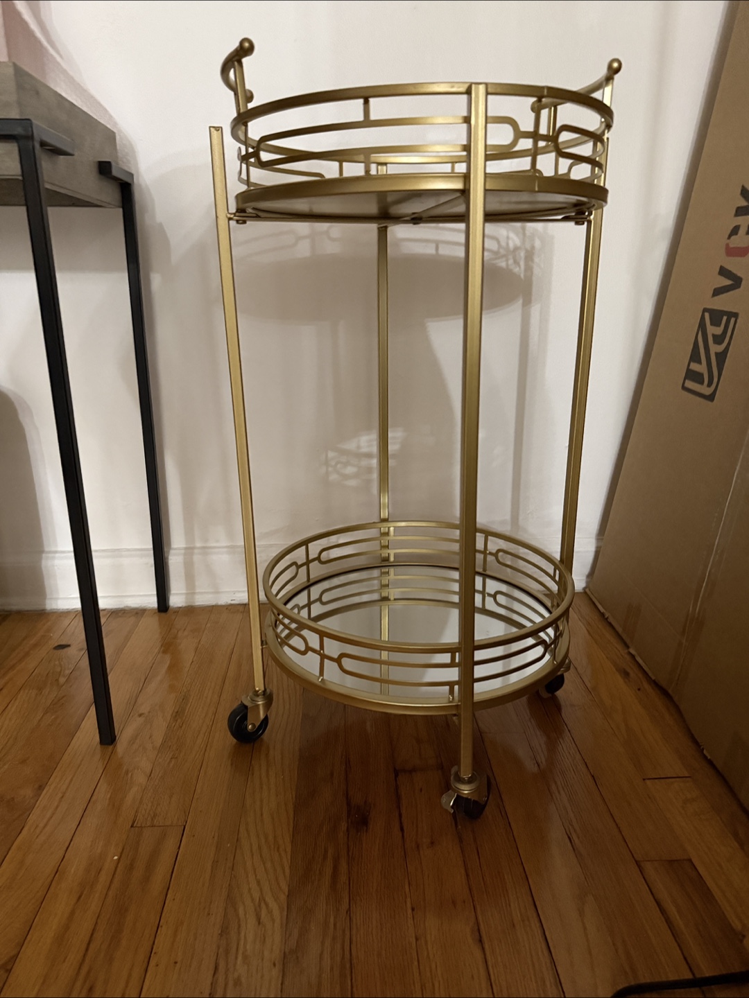 Gold Bar Cart