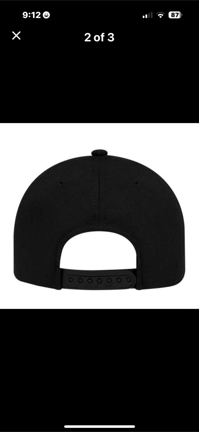 Black Baseball Cap - photo 3