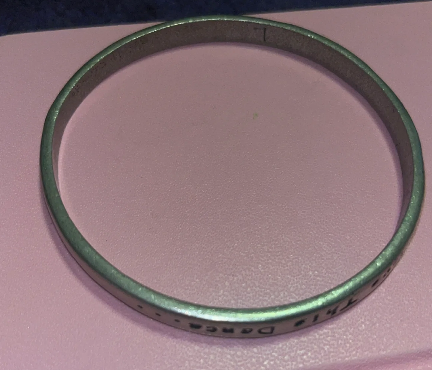 "Could I Have This Dance" Engraved Bangle image indicator(3)
