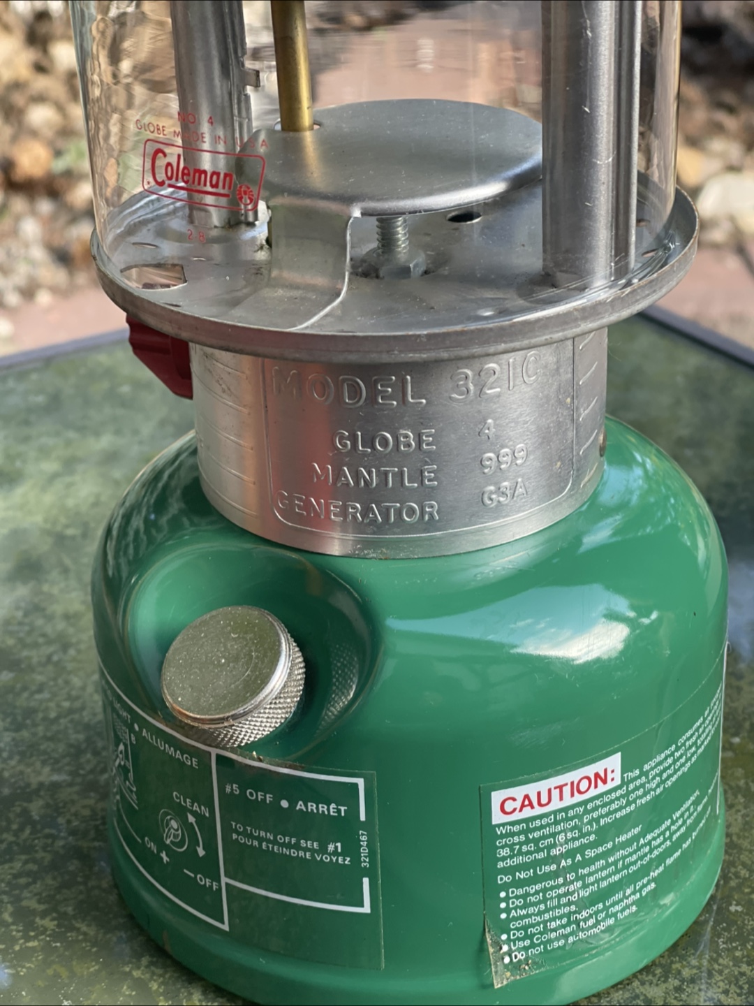 Coleman EASI-LITE Lantern - Model 321G - photo 5
