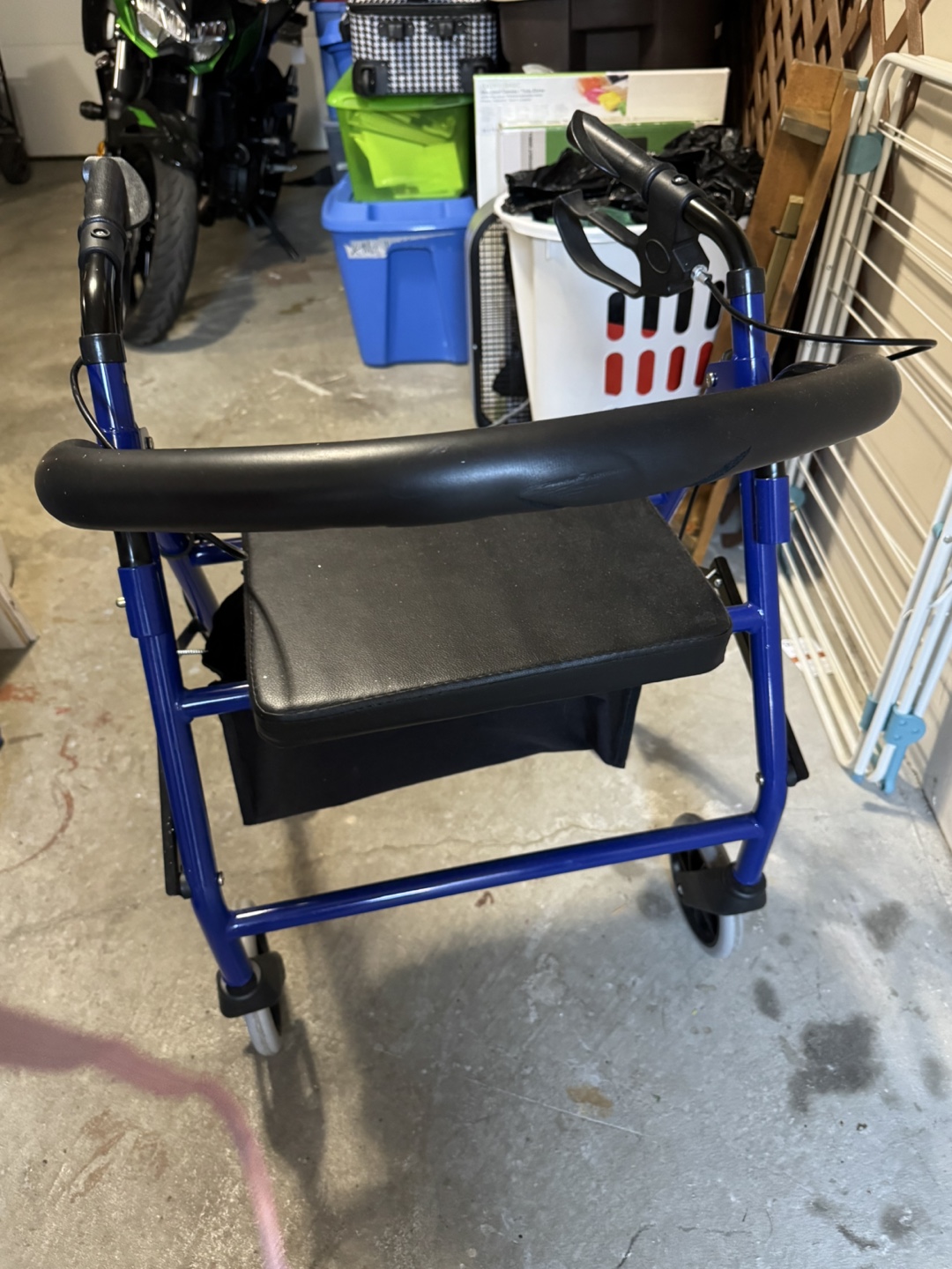 Blue Walker with Seat - photo 2